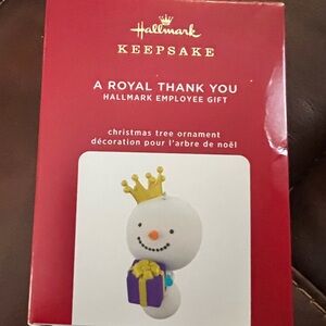 Hallmark 2020 Limited Edition Ornament - Red and Gold